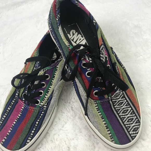 vans authentic aztec